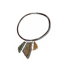 pebbles triple necklace