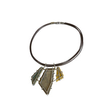 pebbles triple necklace