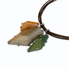 pebbles triple necklace